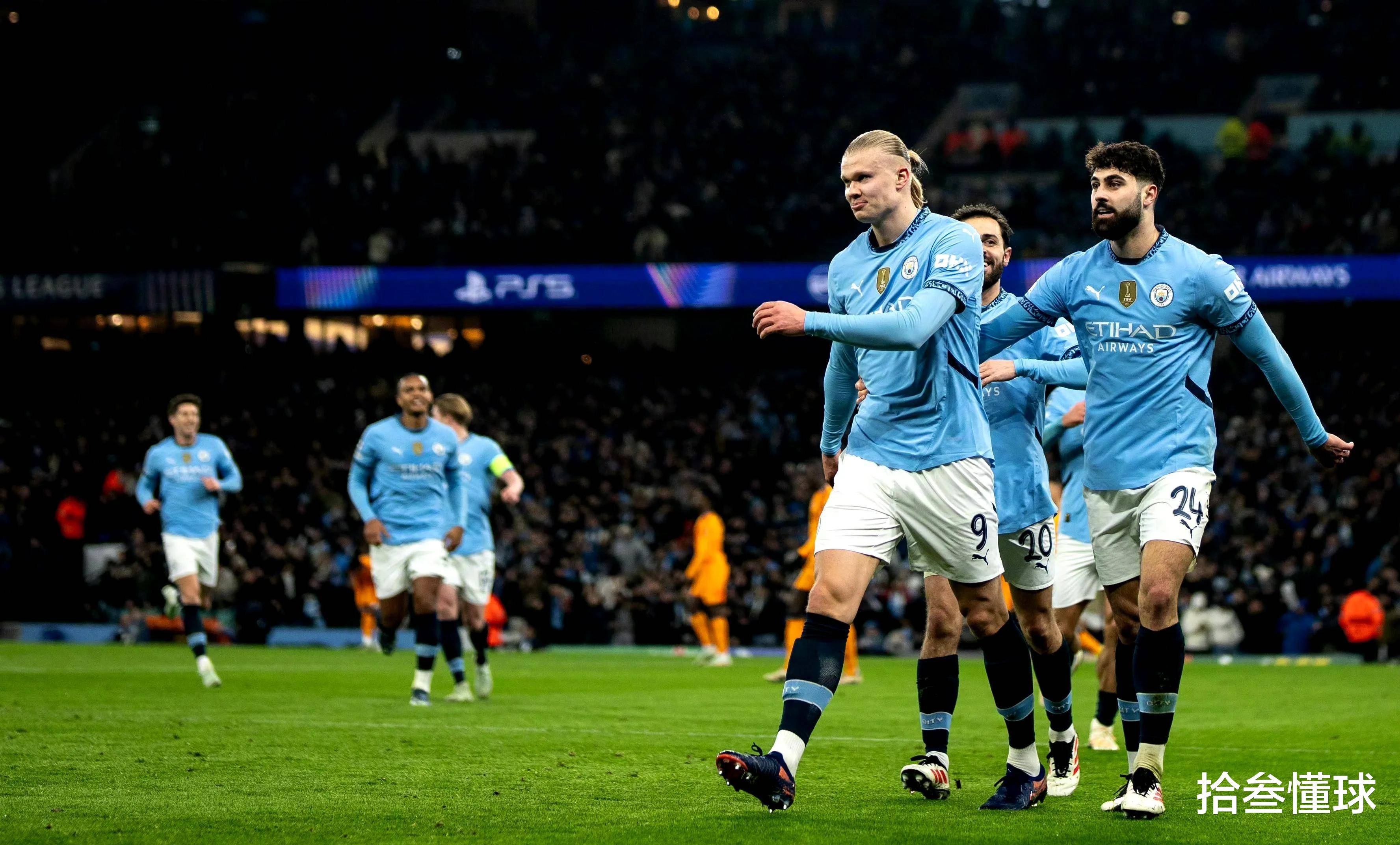 曼城掌握比赛节奏，获得胜利