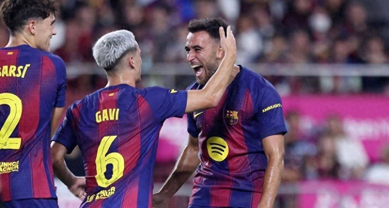 关于巴萨新援表现抢眼，球队前景可期的信息